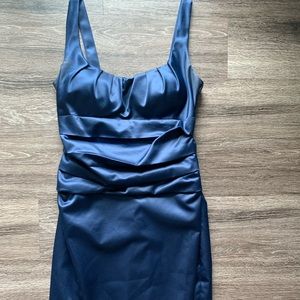Satin Cocktail Dress